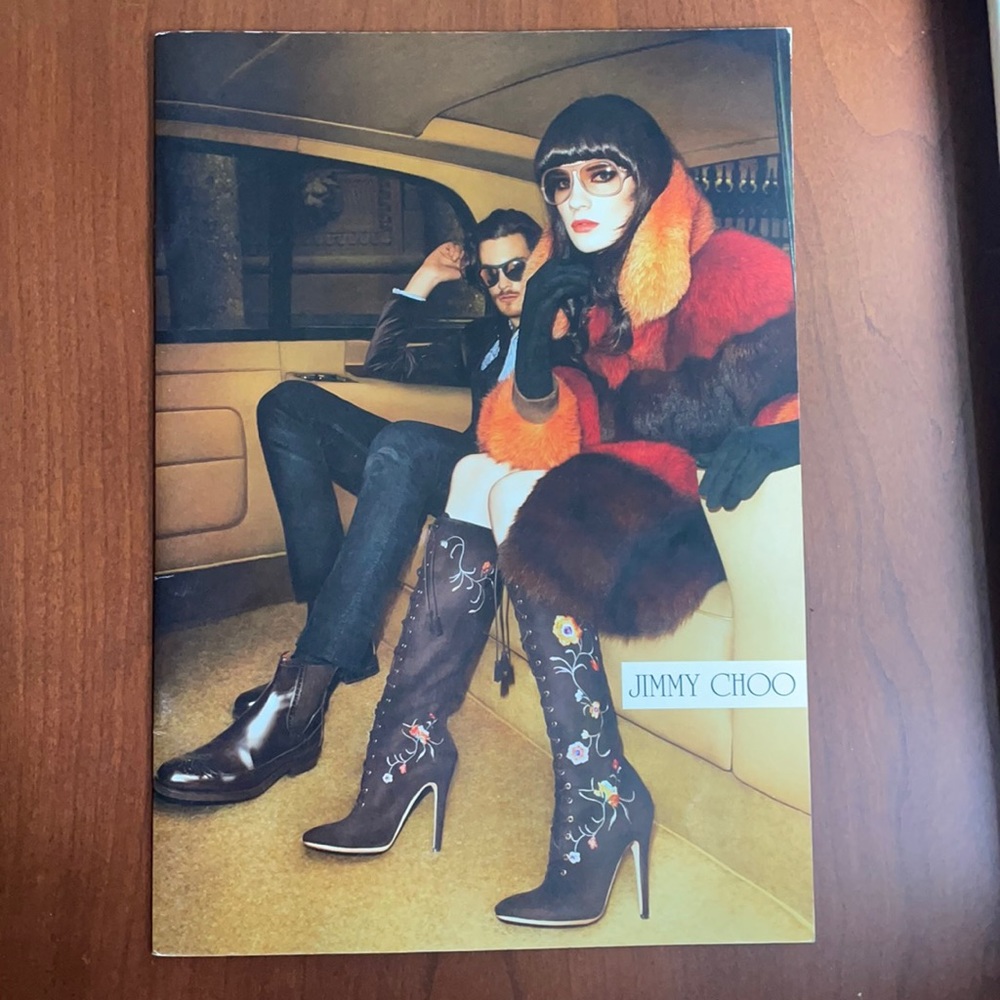 Jimmy Choo Autumn Winter 2012 catalog booklet